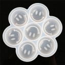 Siliconen mal voor desserts smileys 3