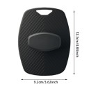 Siliconen massageborstel 12,3 x 9,2 cm Zachte exfoliërende borstel voor haar en lichaam Reinigende doucheborstel voor in bad Siliconen massagetool 2