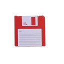 Siliconen onderzetter in de vorm van een floppy disk, 6 stuks 2