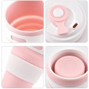 Siliconen opvouwbare mok 350 ml 4
