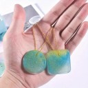 Siliconen set mini mallen voor hars Ronde vierkante ovale en andere vormen Mal voor het maken van hangers sieraden decoraties 5