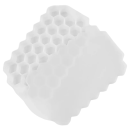 Silikon-Eisform 20,5 × 12,5 cm Eiswürfelbereiter mit großer Kapazität und Deckel Kunststoff in Lebensmittelqualität Wiederverwendbare 3