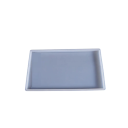 Silikon formázó pryskyřicás tálcához 26 x 16,4 cm Téglalap alakú forma öntetekhez Pryskyřicás tál Dekorációs alátét 1