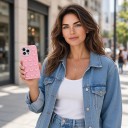 Silikon hátlap tapadókorongokkal iPhone 17-hez Csúszásmentes bevonat Simán tartja a sima felületen Videók nézésére és fényképezésre 4