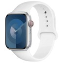Silikon heveder az Apple Watch Series 9 8 7 6 5 4 3 SE Ultra 2 49 mm - 42 - 44 - 45 mm M-L Vízálló puha gumi heveder a kényelmes 3