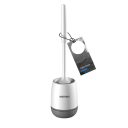 Silikon-Reinigungsbürste 43 cm für Toilette, Wanne, Boden, Wand, Badezimmer-Zubehör, Bürste mit Griff, Reinigungswerkzeug für Toilette und Fliesen 2