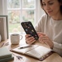 Silikon tok Samsung Galaxy A15 színes szívvel 6
