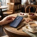 Silikon tok Samsung Galaxy A17 cseresznye mintával 3