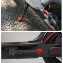 Silikon védőburkolat 23 x 17 mm az Xiaomi M365 Mi3 Pro Ninebot Max G30 elektromos roller állványához, ütésálló 2