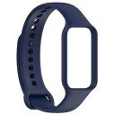 Silikonarmband 16,3 mm für Xiaomi Smart Band 8 Active und Redmi Band 2 Bequemer verstellbarer Silikonarmband Mittlere Weichheit und angenehmes Tragen 12