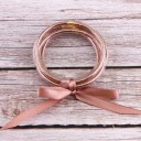 Silikonarmband för kvinnor 5 st 13