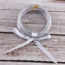 Silikonarmband för kvinnor 5 st 6