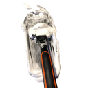 Silikonbørste til barberblade 12,5 x 5,9 cm Slibning og rengøring af skær Forlængelse af levetiden for barberblade Genopretter skærene til barbermaskiner 6