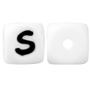 Silikone alfabetperler 10 stk. 22
