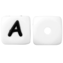 Silikone alfabetperler 10 stk. 4