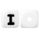 Silikone alfabetperler 10 stk. 12