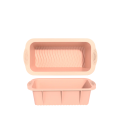 Silikone bageform Terning Brød Kage Salte og søde opskrifter Non-stick Genanvendelig Temperaturbestandig Kreativ kreation 25×12×7,5 cm 4