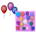 Silikone ballonform 3