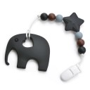 Silikone-bidering formet som en elefant J3531 10