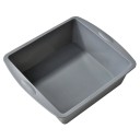 Silikone brødbageform Rektangulær form 19,5x17,5x5 cm Slip-let form til sød og salt bagning Modstandsdygtig over for høje temperaturer 5