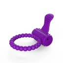 Silikone chokering med vibrerende tilbehør til klitorisstimulation, vandtæt. Diskret emballage 3