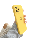 Silikone cover med hjerte til iPhone 15 Pro Max 9
