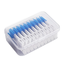Silikone interdentalbørste 1 mm interdentalbørstesæt 200 stk. 1