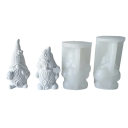 Silikone lysform nisse 11 x 6 cm 2