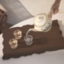 Σιλικόνη φόρμα για δίσκο 34,6 x 21 εκ. Ορθογώνια φόρμα για καλούπια Δίσκος από ρητίνη Διακοσμητικός δίσκος 4