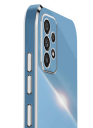 Silikonecover med guldkant til Samsung Galaxy A23 5G 3