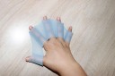 Silikonefinner mellem fingrene 3