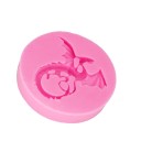 Silikoneform drage 4