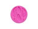 Silikoneform - fjer 1