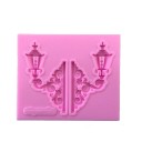 Silikoneformlampe med ornament 3