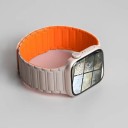 Silikonenen band S10 42 mm voor Apple Watch Magnetische sluiting Compatibel met 38 40 41 42 mm Series 1–10 SE SE 2 Comfortabel band 20