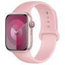 Silikonenen band voor Apple Watch Series 9 8 7 6 5 4 3 SE Ultra 2 49 mm - 42 - 44 - 45 mm M-L Waterdicht zacht rubberen band 17