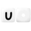 Σιλικόνενες χάντρες αλφάβητο 10 τμχ 24