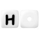 Σιλικόνενες χάντρες αλφάβητο 10 τμχ 11