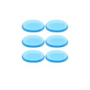 Silikonengele dempingspads 25 x 32 mm 6 stuks Voor jazzdrum en drumstel Herbruikbare zachte gel dempers 4