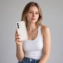 Silikonenkap voor Samsung Galaxy S24 met afgeronde hoeken met camera bescherming Zacht siliconen hoesje Beschermende case voor mobiel 11