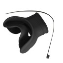 Silikonenvormige mondstuk voor snorkel Universele maat Vervangend mondstuk voor duiken en snorkelen Ergonomisch zacht mondstuk Verschillende kleurvarianten 1