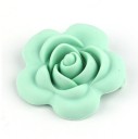 Silikoneperler formet som en blomst - 10 stk. 10