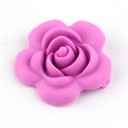 Silikoneperler formet som en blomst - 10 stk. 11