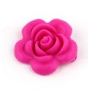 Silikoneperler formet som en blomst - 10 stk. 12