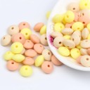 Silikoneperler formet som et hjul - 60 stk. 5