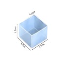 Silikonform für Gießharz in Würfelform 1,7 x 1,7 cm Kreative Form für die Herstellung von Gießharzdekorationen 4