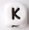 Silikonihelmet aakkosista - 100 kpl. 14