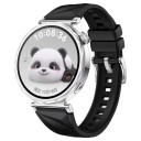 Silikonihihna Huawei Watch GT 5 46 mm:lle Turvallinen metallisolki Hengittävä pehmeä kestävä varaosahihna urheilutoimintoihin 1