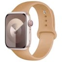 Silikoninen ranneke Apple Watch Series 9 8 7 6 5 4 3 SE Ultra 2 38 mm - 40 mm - 41 mm M-L Vesitiivis pehmeä kumiranneke 46