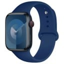 Silikoninen ranneke Apple Watch Series 9 8 7 6 5 4 3 SE Ultra 2 38 mm - 40 mm - 41 mm M-L Vesitiivis pehmeä kumiranneke 8